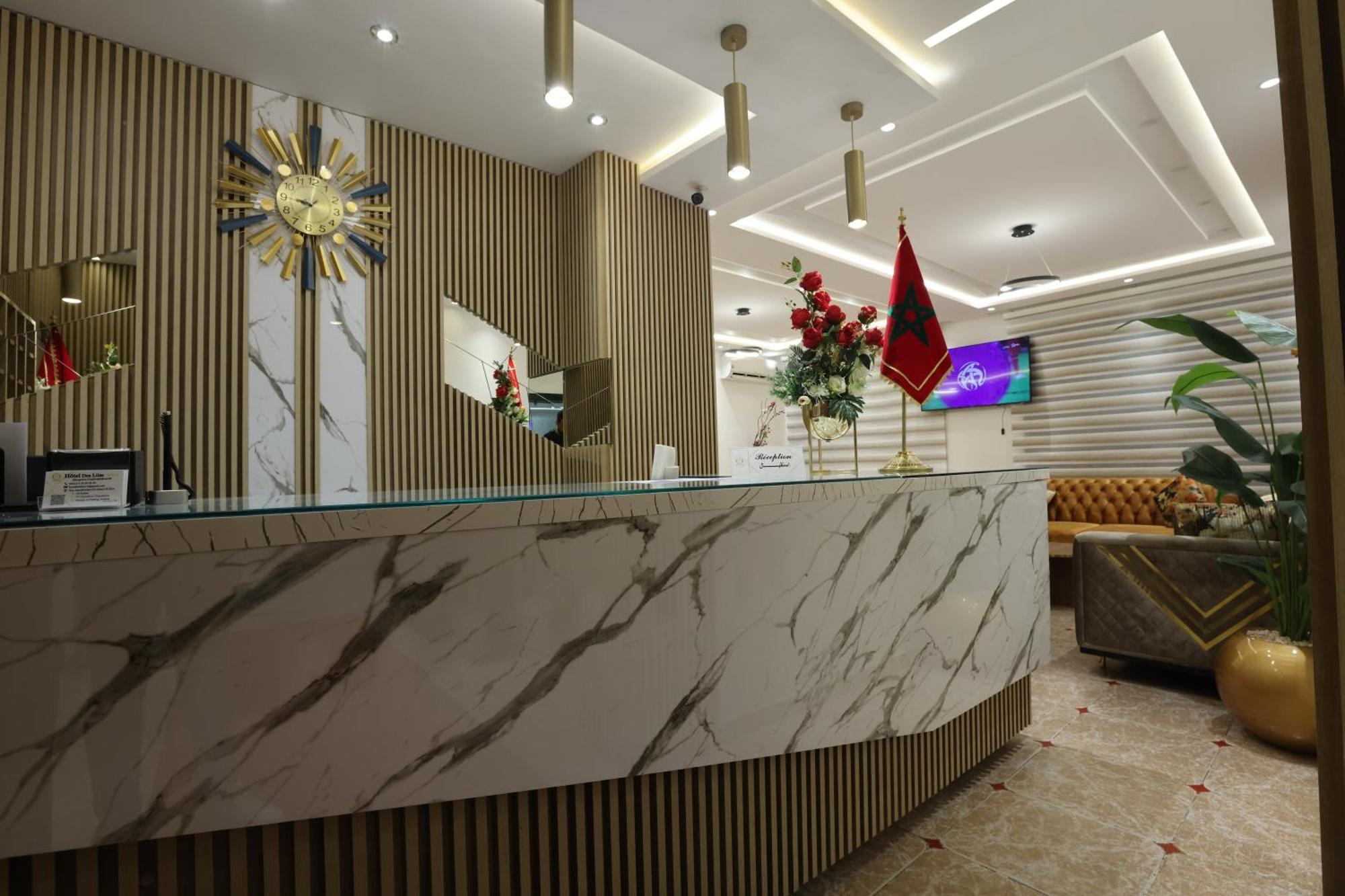 Hotel Des Lilas وجدة المظهر الخارجي الصورة